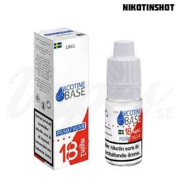 Nicotine Base - Nikotinshot 50VG/50PG (10 ml, 18 mg)
