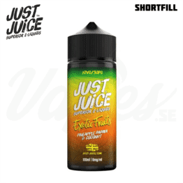 Just Juice Exotic - Pineapple Papaya & Coconut (100 ml, Shortfill)