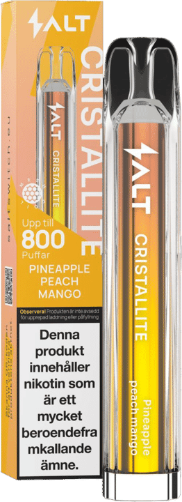 Salt Cristallite - Pineapple Peach Mango (20 mg, Engångs vape)