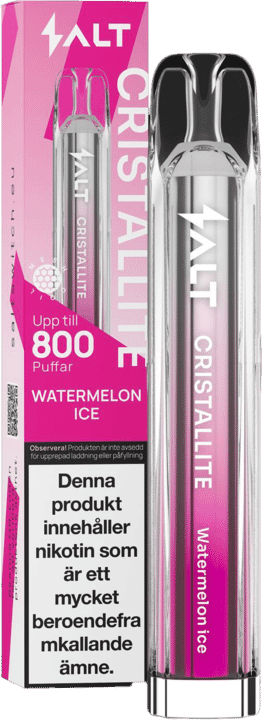 Salt Cristallite - Watermelon Ice (20 mg, Engångs vape)