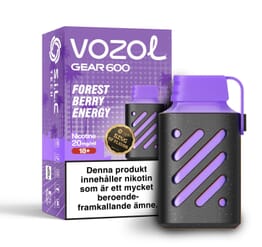 Vozol Gear 600 - Forest Berry Energy (20 mg, Disposable)