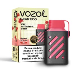 Vozol Gear 600 - Kiwi Passionfruit Guava (20 mg, Disposable)