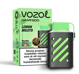 Vozol Gear 600 - Lemon Mojito (20 mg, Disposable)