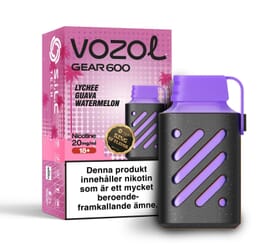 Vozol Gear 600 - Lychee Guava Watermelon (20 mg, Disposable)