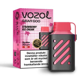Vozol Gear 600 - Strawberry Ice Cream (20 mg, Disposable)
