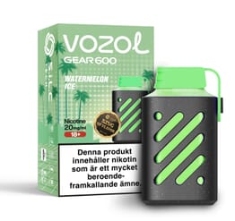 Vozol Gear 600 - Watermelon Ice (20 mg, Disposable)