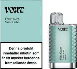 Vont Cube - Fresh Mint (20 mg, Engångs vape)