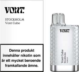 Vont Cube - Stockholm (20 mg, Engångs vape)