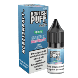 Moreish Puff Fruits - Blueberry & Raspberry (10 ml, 10 mg, Nikotinsalt)