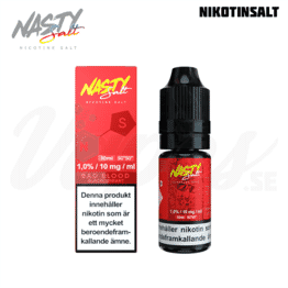 Nasty Salt - Bad Blood (10 ml, 10 mg Nikotinsalt)