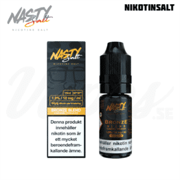 Nasty Salt - Bronze Blend Tobacco (10 ml, 10 mg Nikotinsalt)
