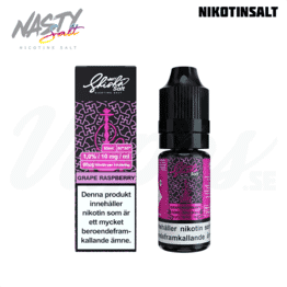 Nasty Salt - Shisha Grape Raspberry (10 ml, 10 mg Nikotinsalt)