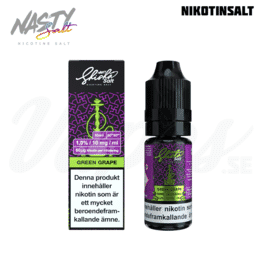 Nasty Salt - Shisha Green Grape (10 ml, 10 mg Nikotinsalt)