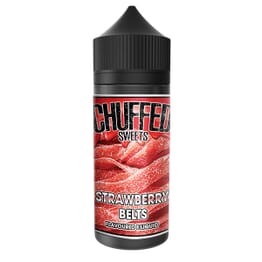 Chuffed Sweets - Strawberry Belts (100 ml, Shortfill)