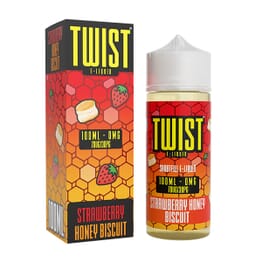 TWIST - Strawberry Honey Biscuit (100 ml, Shortfill)