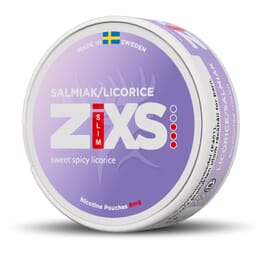 ZIXS - Salmiak / Licorice - Slim (6,4 mg/portion)