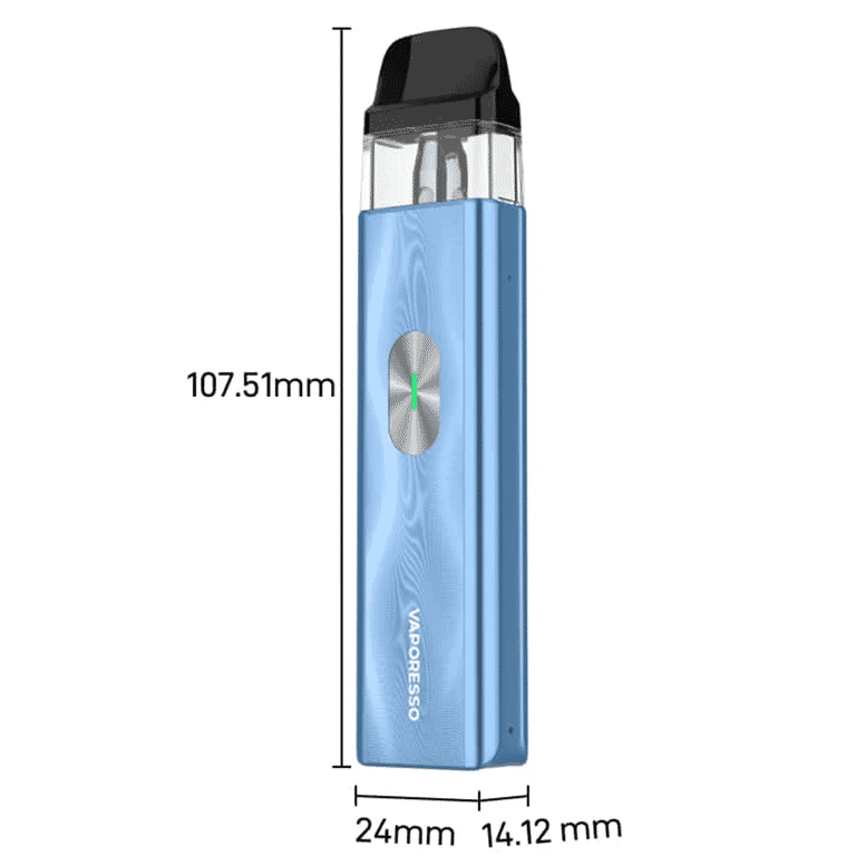 Vaporesso XROS 4 Mini Pod Kit (3 ml, 1000 mAh) 4 Vaporesso Xros 4 Mini Storlek.png?w=768&h=768&scale