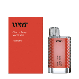 Vont Cube - Cherry Berry (Nikotinfri Engångs vape)