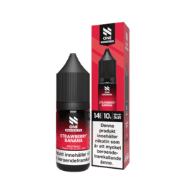 N-One - Strawberry Banana (10 ml, 14 mg, Nikotinsalt)
