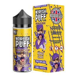 Moreish Puff - Manju Man - Mango Grape (100 ml, Shortfill)