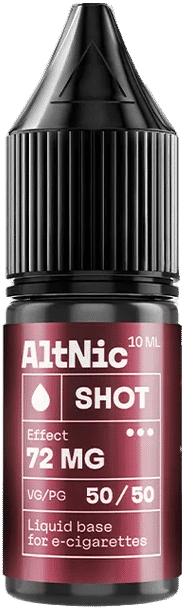 Altnic Shot 50VG/50PG (10 ml, 72 mg)