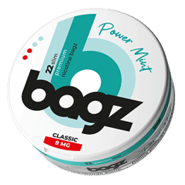 Bagz - Power Mint - Slim (5,7 mg/portion)