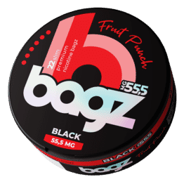 Bagz - Fruit Punch Black - Slim (38,1 mg/portion)