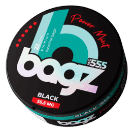 Bagz - Power Mint Black - Slim (38,1 mg/portion)