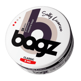 Bagz - Salty Licorice - Slim (5,7 mg/portion)