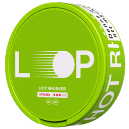 Loop - Hot Rhubarb Strong - Slim (9,4 mg/portion)