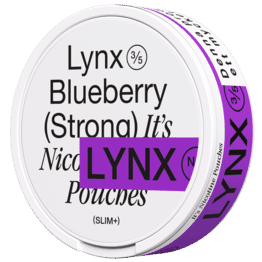 LYNX - Blueberry Strong - Slim (10,5 mg/portion)