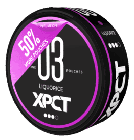 XPCT - Liquorice 03 - Slim (8 mg/portion)