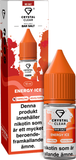 Crystal Clear - Energy Ice (10 ml, 14 mg Nikotinsalt)