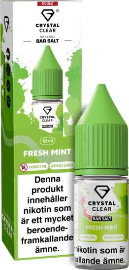 Crystal Clear - Fresh Mint (10 ml, 14 mg Nikotinsalt)
