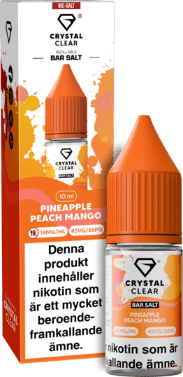 Crystal Clear - Pineapple Peach Mango (10 ml, 14 mg Nikotinsalt)