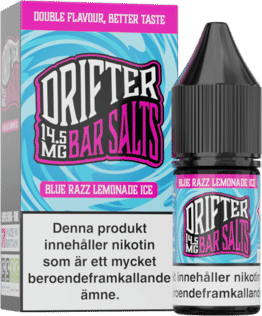 Drifter Bar Salts - Blue Raz Lemonade Ice (10 ml, 14,5 mg Nikotinsalt)