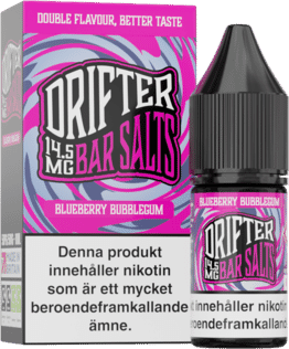 Drifter Bar Salts - Blueberry Bubblegum (10 ml, 14,5 mg Nikotinsalt)