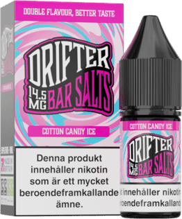 Drifter Bar Salts - Cotton Candy Ice (10 ml, 14,5 mg Nikotinsalt)