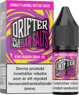 Drifter Bar Salts - Kiwi Passion Guava Ice (10 ml, 14,5 mg Nikotinsalt)
