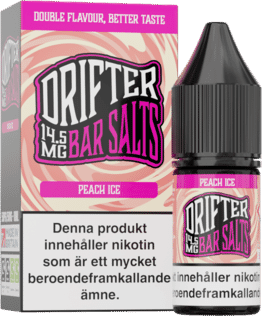 Drifter Bar Salts - Peach Ice (10 ml, 14,5 mg Nikotinsalt)