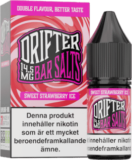 Drifter Bar Salts - Sweet Strawberry Ice (10 ml, 14,5 mg Nikotinsalt)