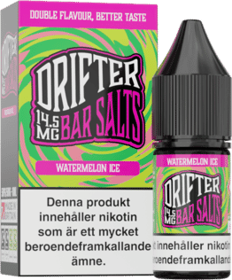 Drifter Bar Salts - Watermelon Ice (10 ml, 14,5 mg Nikotinsalt)