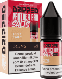Panther Bar Salts - Apple Peach (10 ml, 14,5 mg Nikotinsalt)