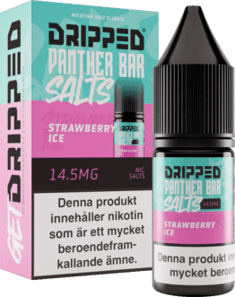 Panther Bar Salts - Strawberry Ice (10 ml, 14,5 mg Nikotinsalt)