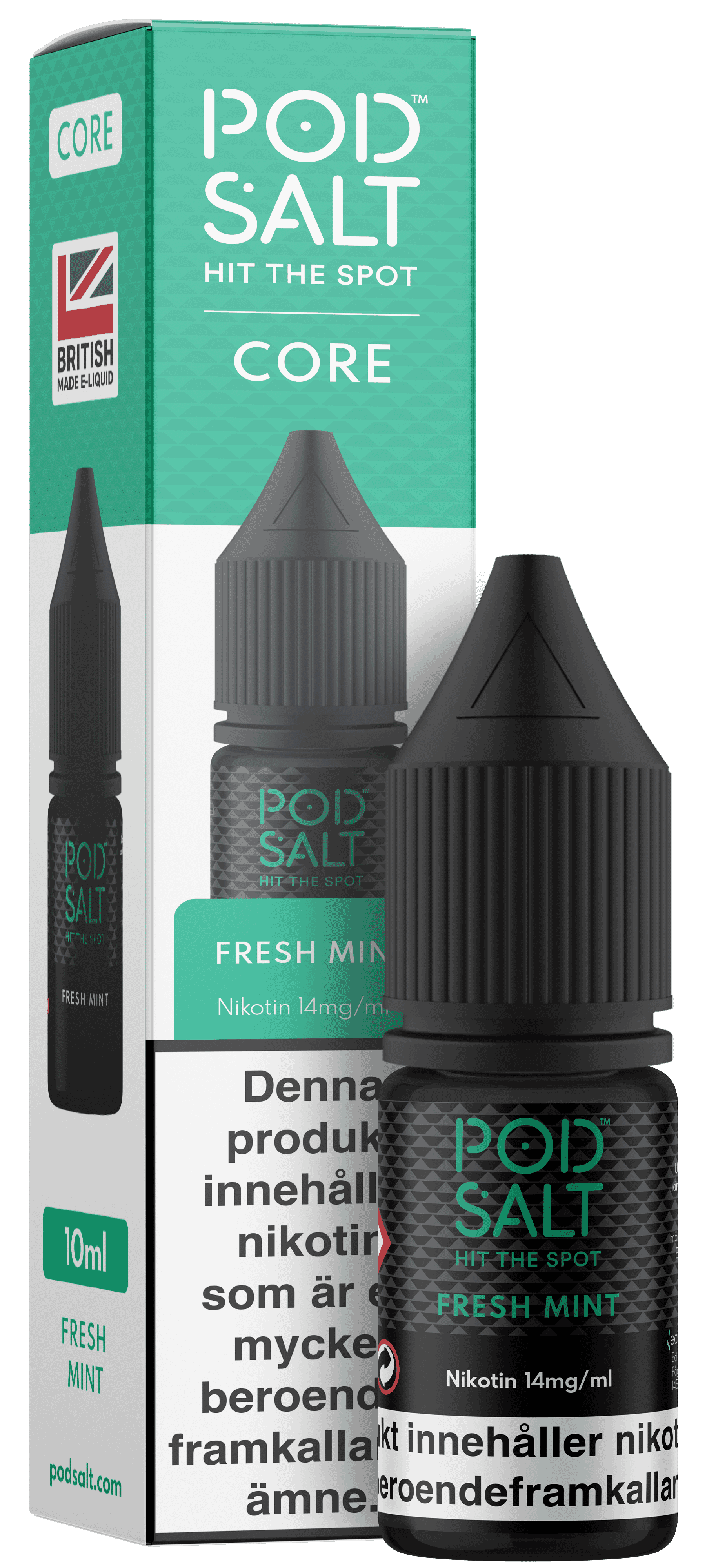 Pod Salt Core - Fresh Mint (10 ml, 14 mg, Nikotinsalt)