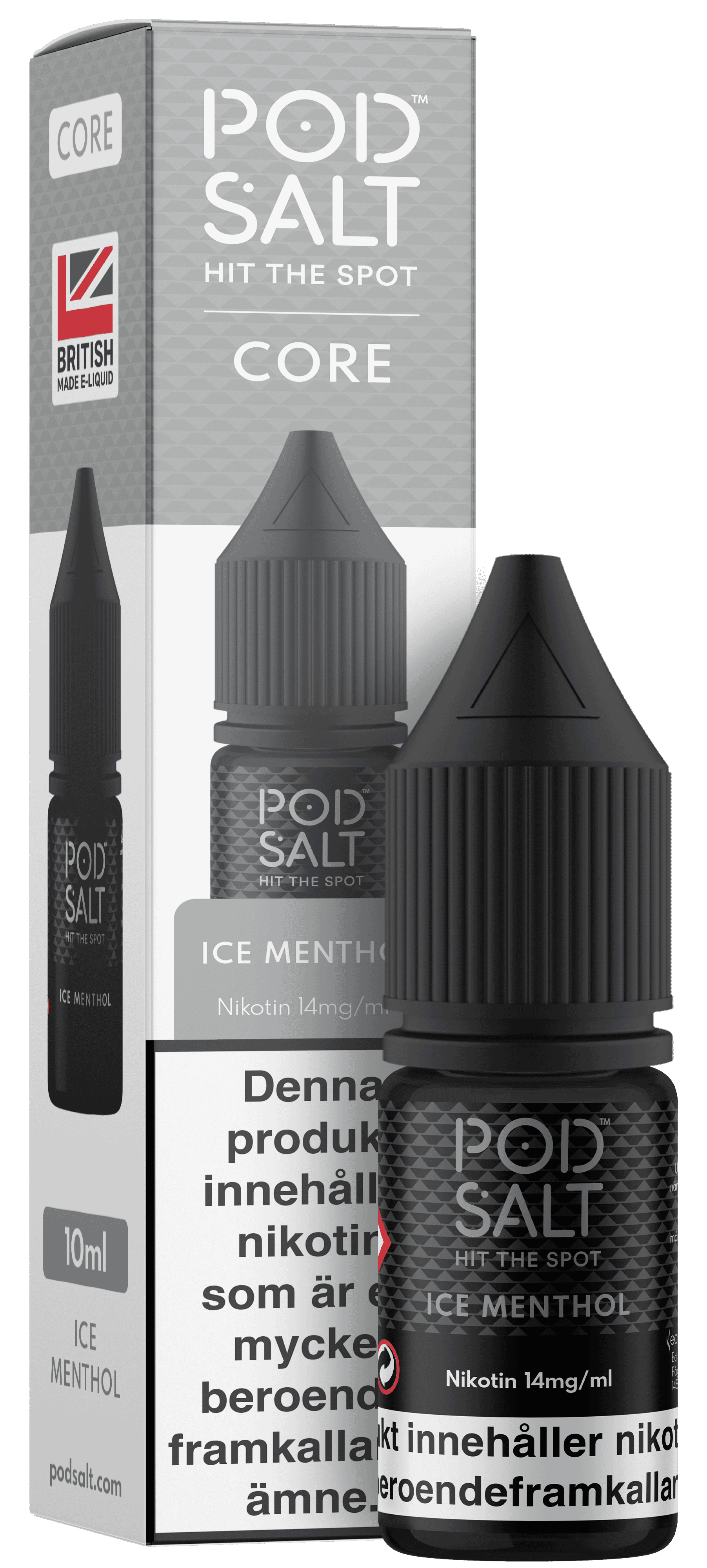 Pod Salt Core - Ice Menthol (10 ml, 14 mg, Nikotinsalt)