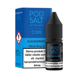 Pod Salt Core - Blue Raspberry (10 ml, 14 mg, Nikotinsalt)