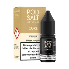 Pod Salt Core - Vanilla (10 ml, 14 mg, Nikotinsalt)
