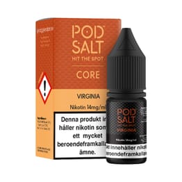 Pod Salt Core - Virginia (10 ml, 14 mg, Nikotinsalt)