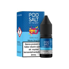 Pod Salt Fusions - Bubble Blue (10 ml, 14 mg, Nikotinsalt)